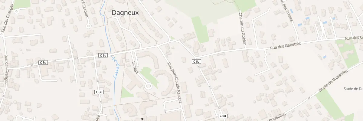 Plan du 219 Rue du Mollard à Dagneux