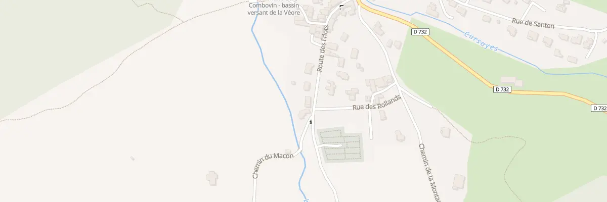 Plan du 200 Rue des Friots à Combovin