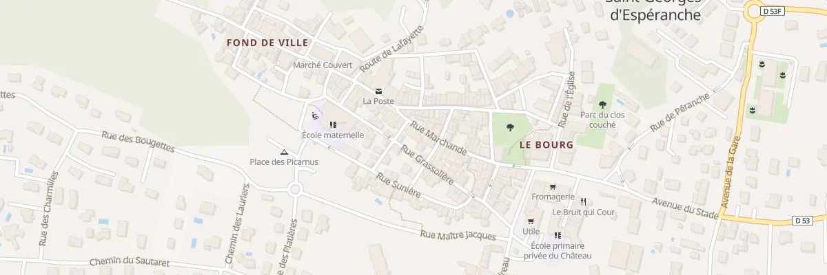 Plan du 35 Rue de la Grassoliere à Saint-Georges-d’Espéranche