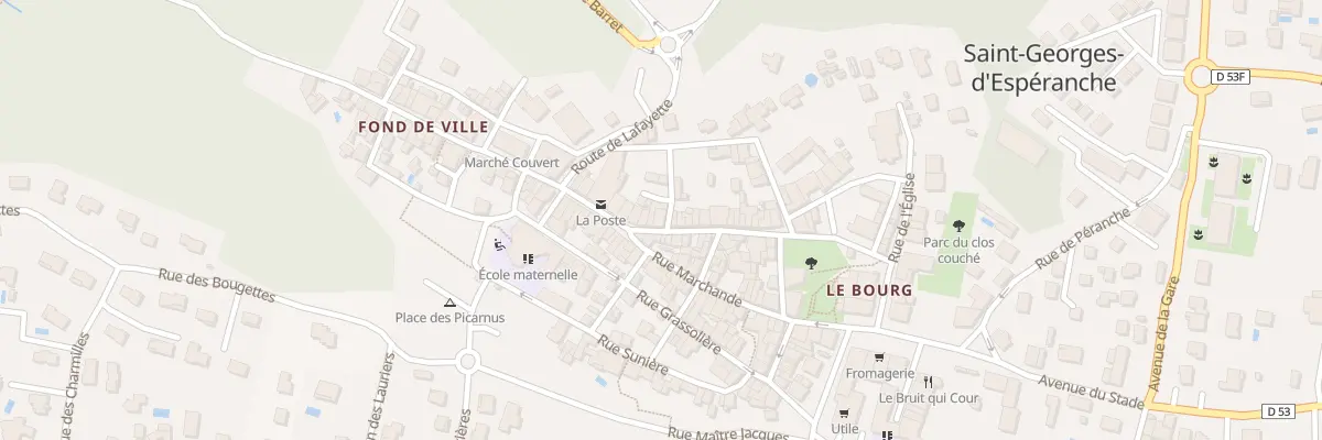 Plan du 2 Rue des Tonneliers à Saint-Georges-d’Espéranche