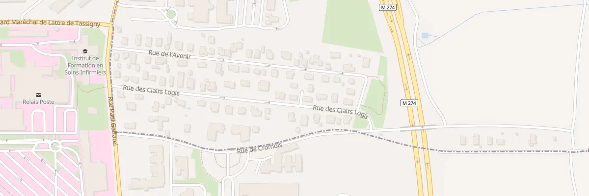 Plan du 305 Rue des Clairs Logis à Saint-Apollinaire