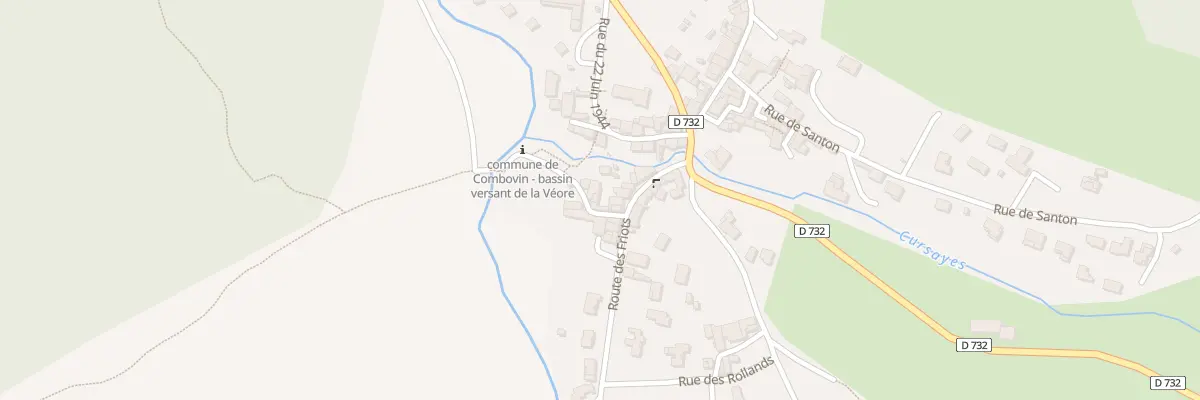 Plan du 36 Che de la Chapelle à Combovin