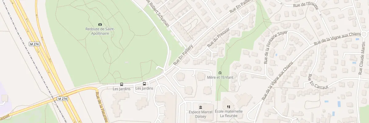 Plan du 69 Rue En Paillery à Saint-Apollinaire