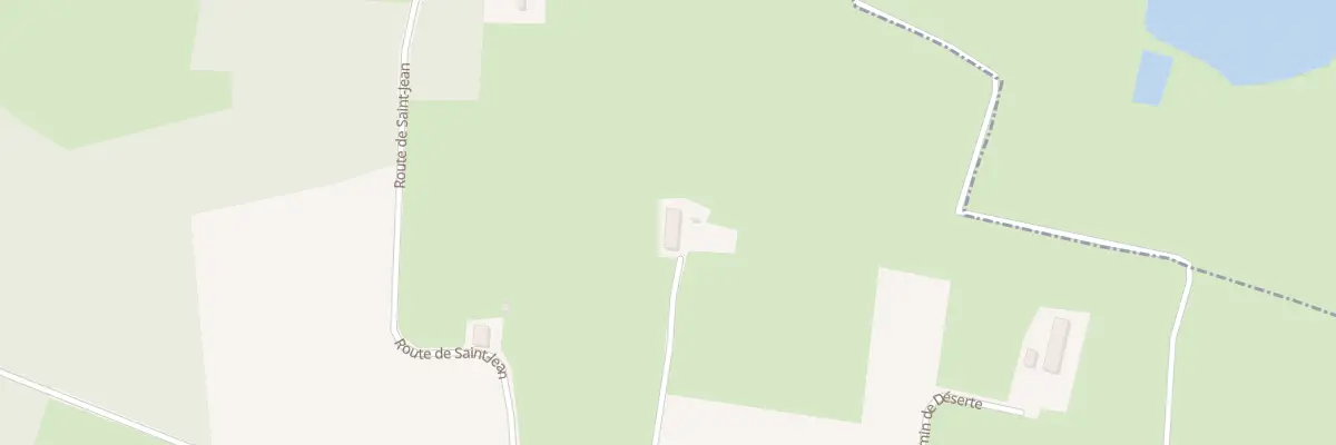 Plan du 1436 Rte de St Jean à Marsonnas