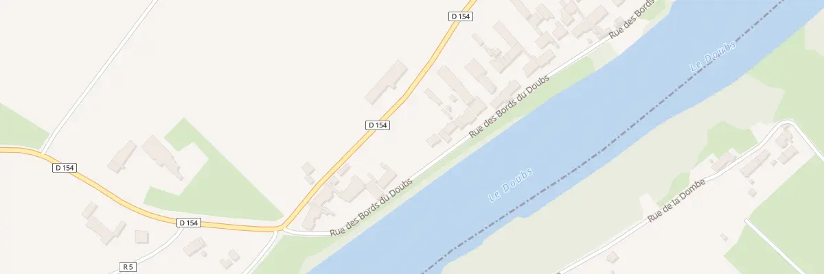 Plan du 5 Rue de Verdun à Saunières
