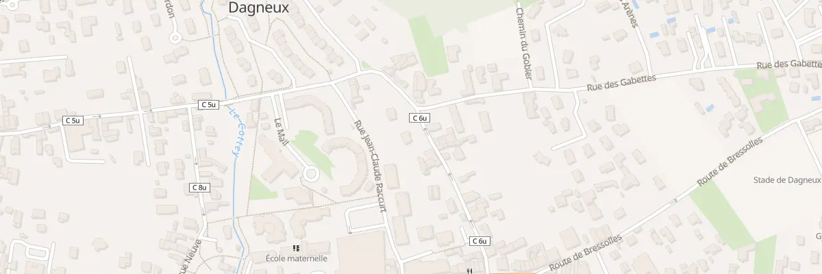Plan du 201 Rue du Mollard à Dagneux
