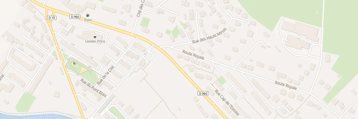 Plan du 1 Cite Aurore à Mouzon