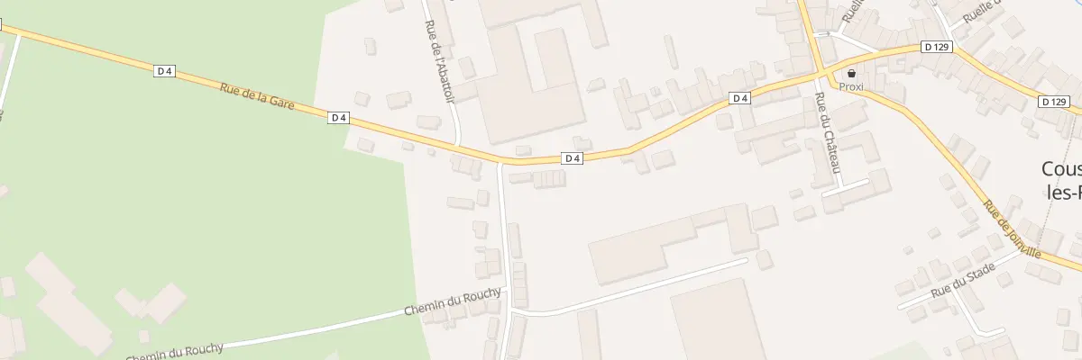 Plan du 23 Rue de la Gare à Cousances-les-Forges