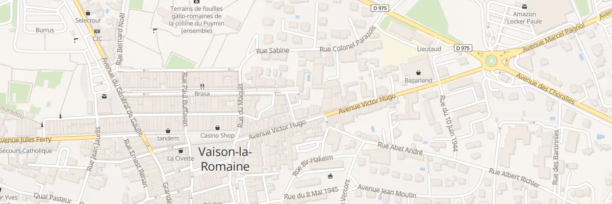 Plan du 29A Av Victor Hugo à Vaison-la-Romaine