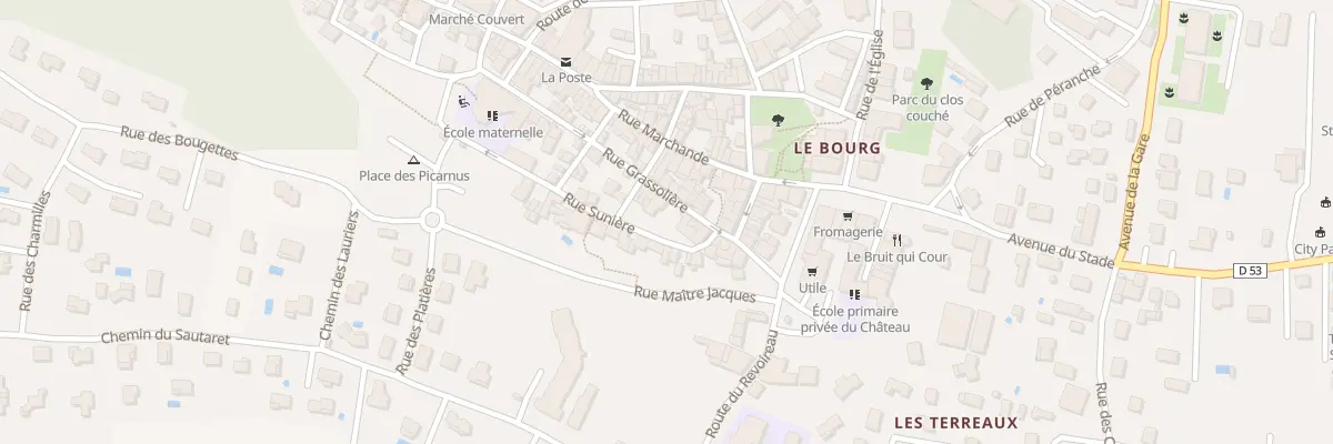 Plan du 16 Rue de la Grassoliere à Saint-Georges-d’Espéranche