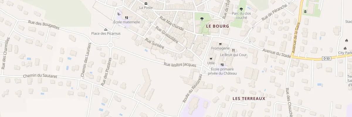 Plan du 903 Rue Marchande à Saint-Georges-d’Espéranche