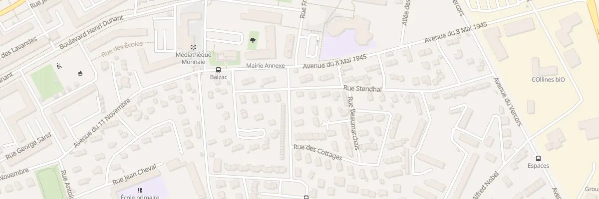 Plan du 36 Av Gal Albert à Romans-sur-Isère