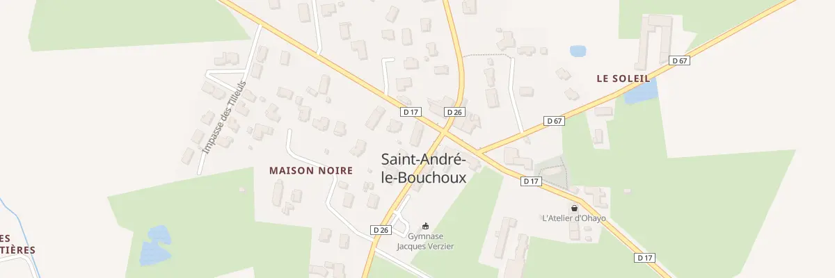 Plan du 10B Rte de la Dombes à Saint-André-le-Bouchoux