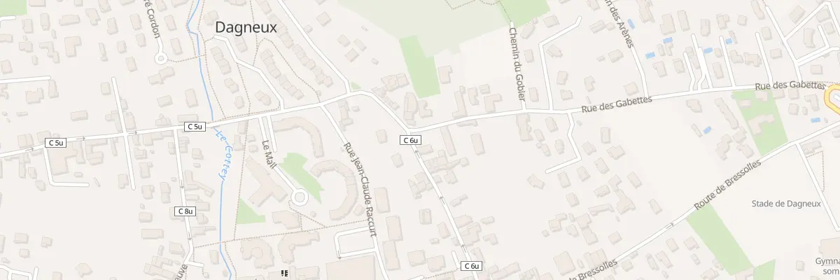 Plan du 202 Rue du Mollard à Dagneux