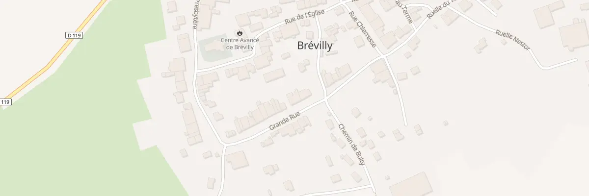 Plan du 5106 Gr Grand Rue à Brévilly