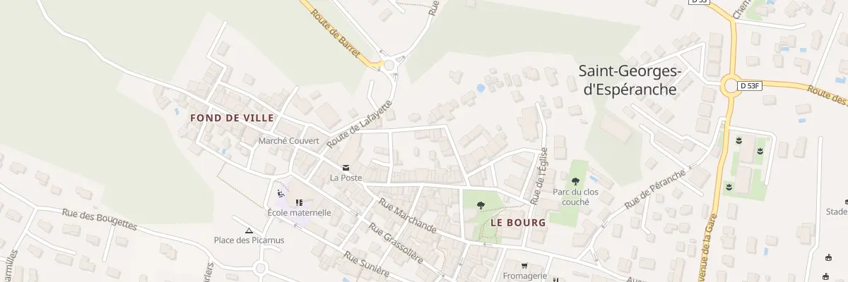 Plan du 12 Rue du Mezet à Saint-Georges-d’Espéranche