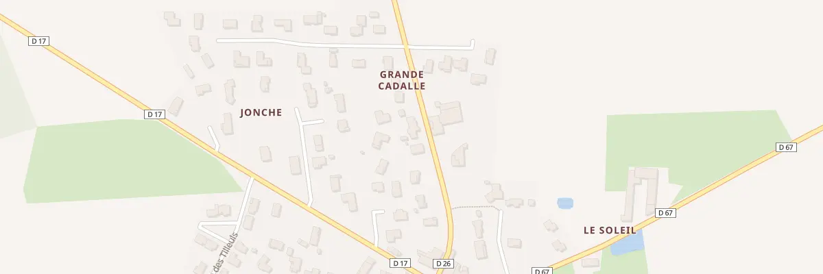 Plan du 183 Rte de la Bresse à Saint-André-le-Bouchoux