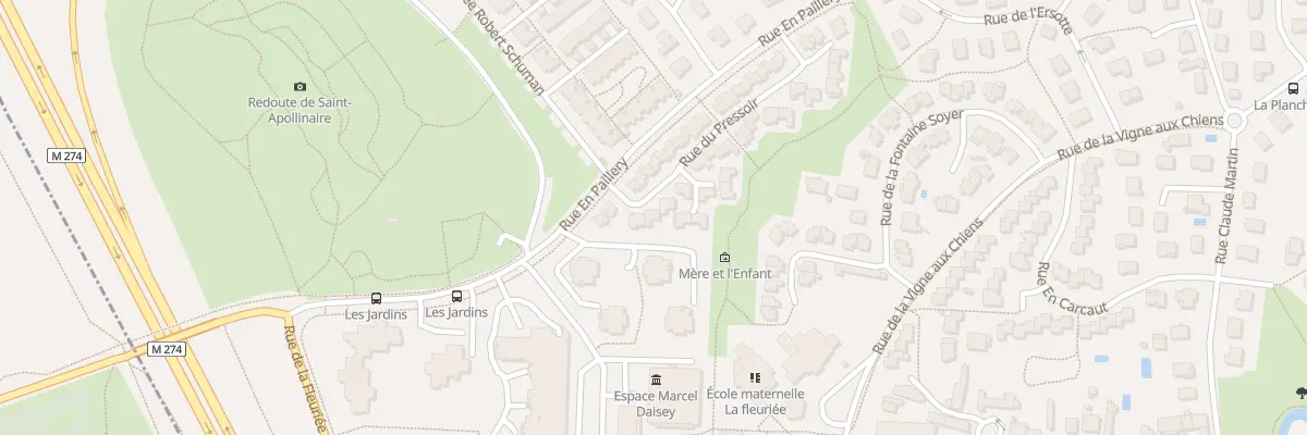 Plan du 4 Rue du Pressoir à Saint-Apollinaire