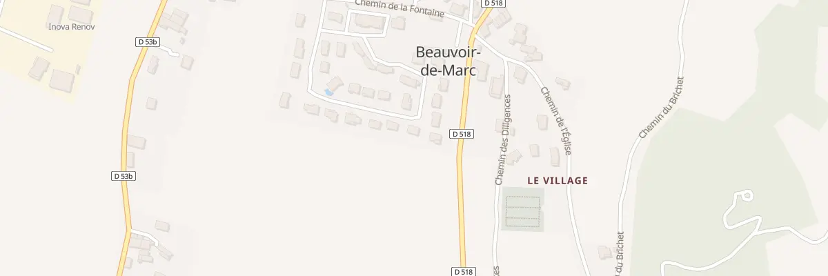Plan du 18 Lot Les Varilles à Beauvoir-de-Marc