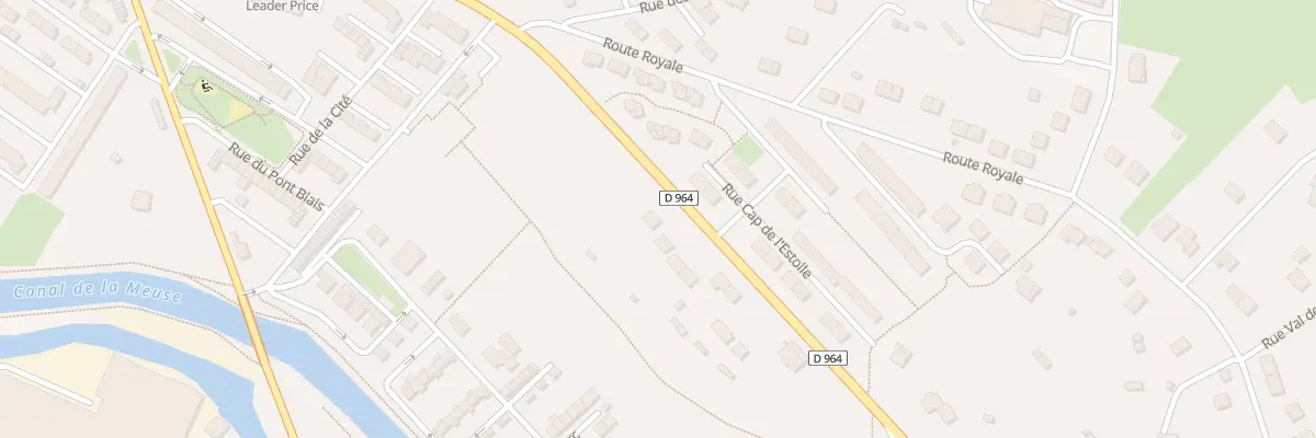 Plan du 23 Che Dep 964 à Mouzon