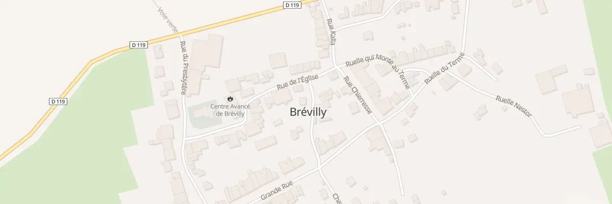 Plan du 2 Rle Montaison à Brévilly