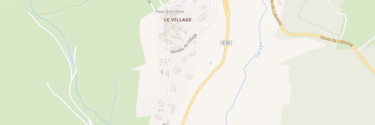 Plan du 1 Rue des perouses à Cobonne