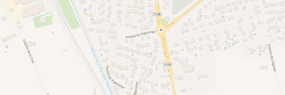 Plan du 71 Che du Pigeonnier à Sénas