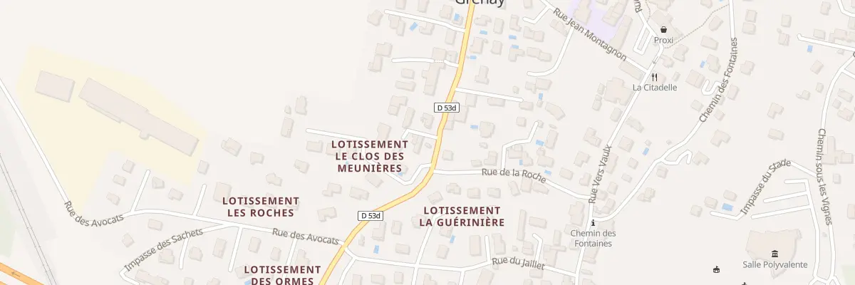 Plan du 266 Rte d’Heyrieux à Grenay