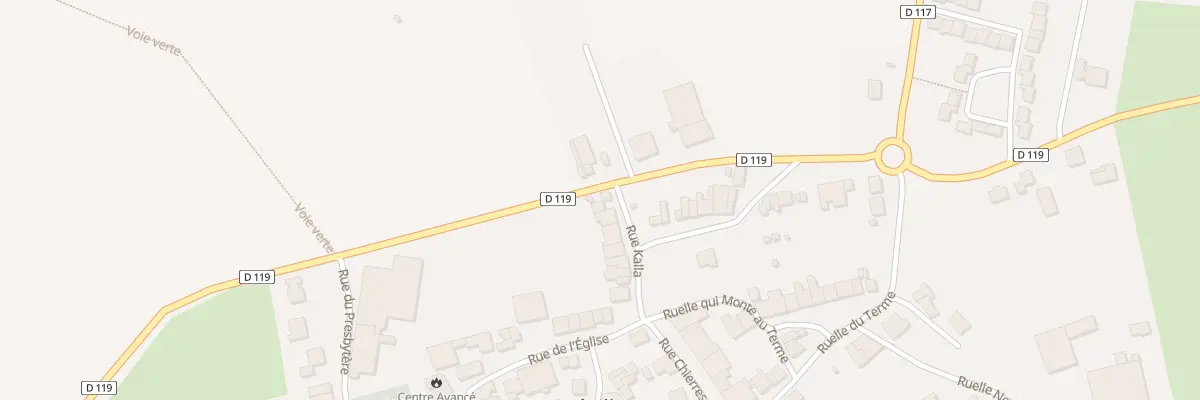 Plan du 23 Rue Kalla à Brévilly