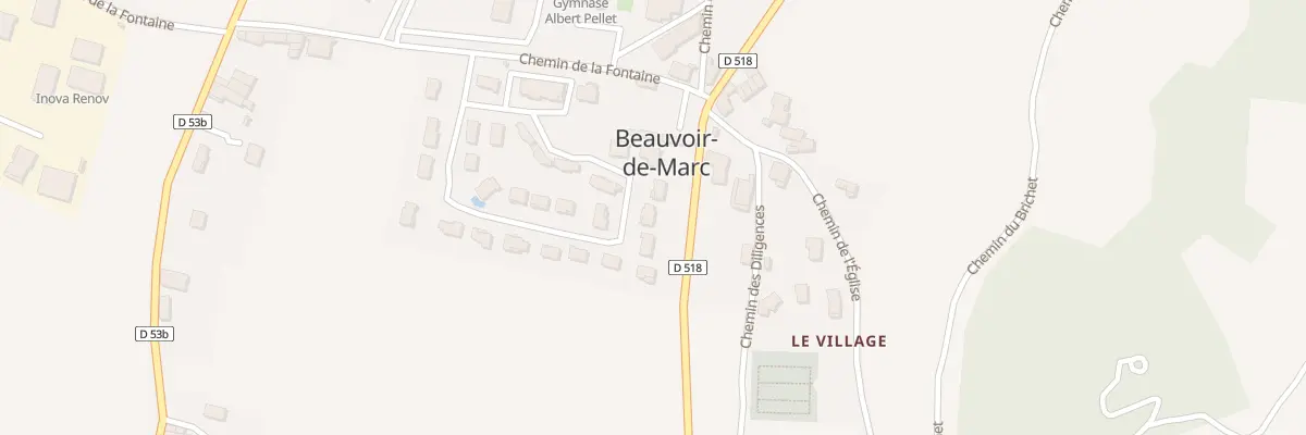 Plan du 21 Lot Les Varilles à Beauvoir-de-Marc