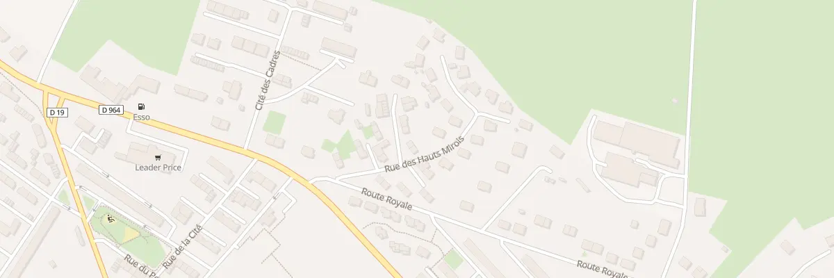 Plan du 29 Rue des Hauts Mirois à Mouzon