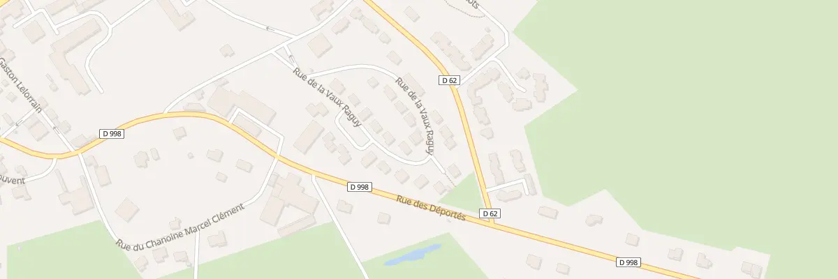 Plan du 13 Rue de la Vaux Raguy à Clermont-en-Argonne