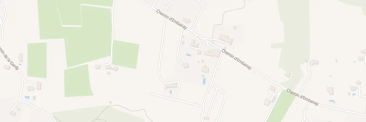 Plan du 406 Che d’Embanay à Carpentras