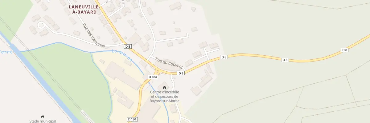 Plan du 2 Av Pierre Clement Grignon à Bayard-sur-Marne