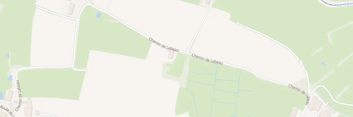 Plan du 757 Che de Lebeau à La Chapelle-Thècle