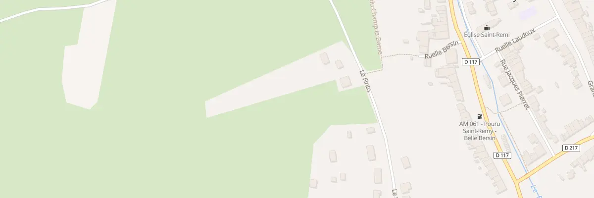 Plan du 15 Le Finto à Pouru-Saint-Remy