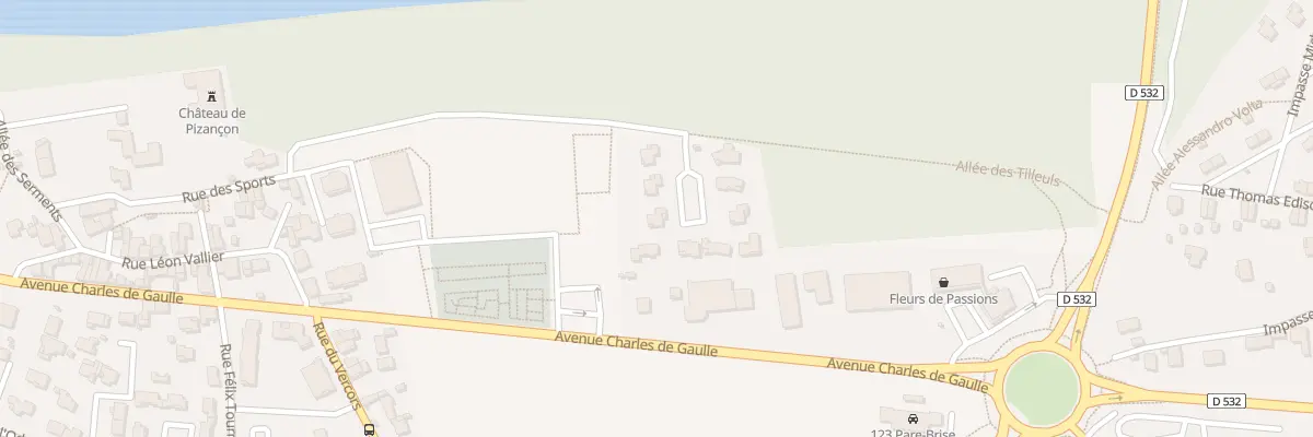 Plan du 32 Pl des Ecureuils à Chatuzange-le-Goubet