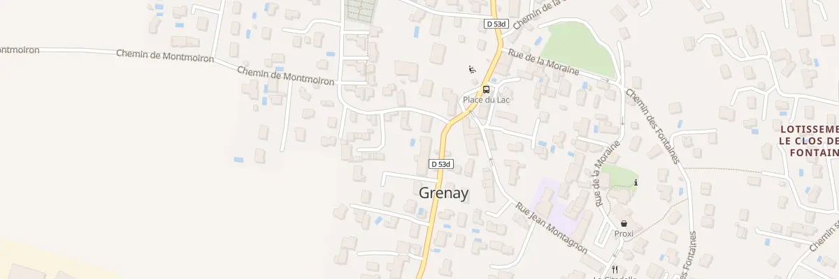 Plan du 26 Rte d’Heyrieux à Grenay