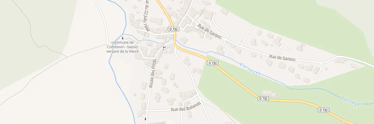 Plan du 65 Che de la Montagne à Combovin