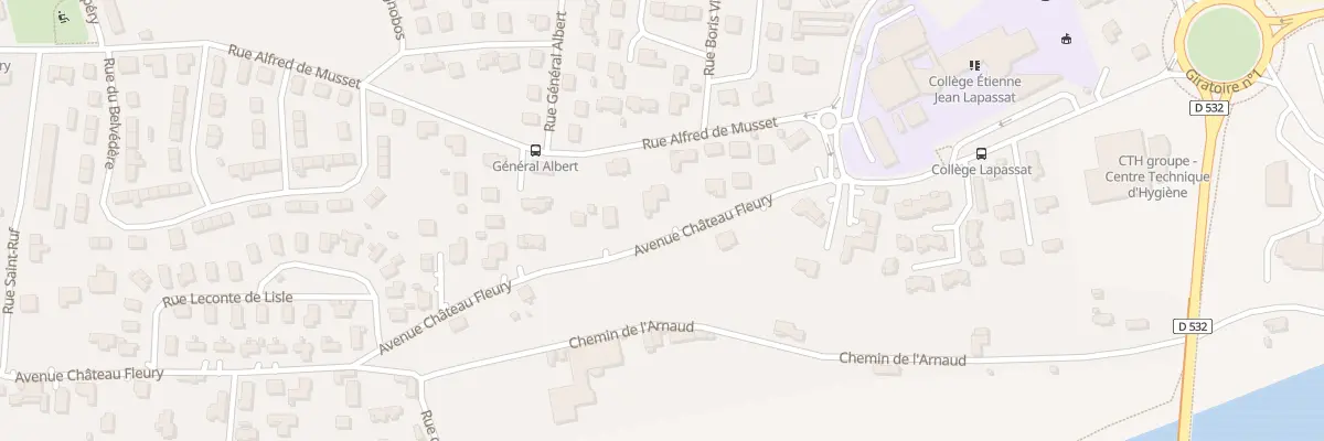 Plan du 9023 Av Chateau Fleury à Romans-sur-Isère