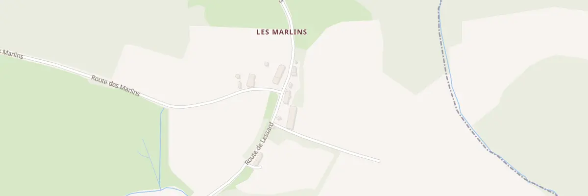 Plan du 1 Rte de Lessard à Saint-Martin-en-Bresse