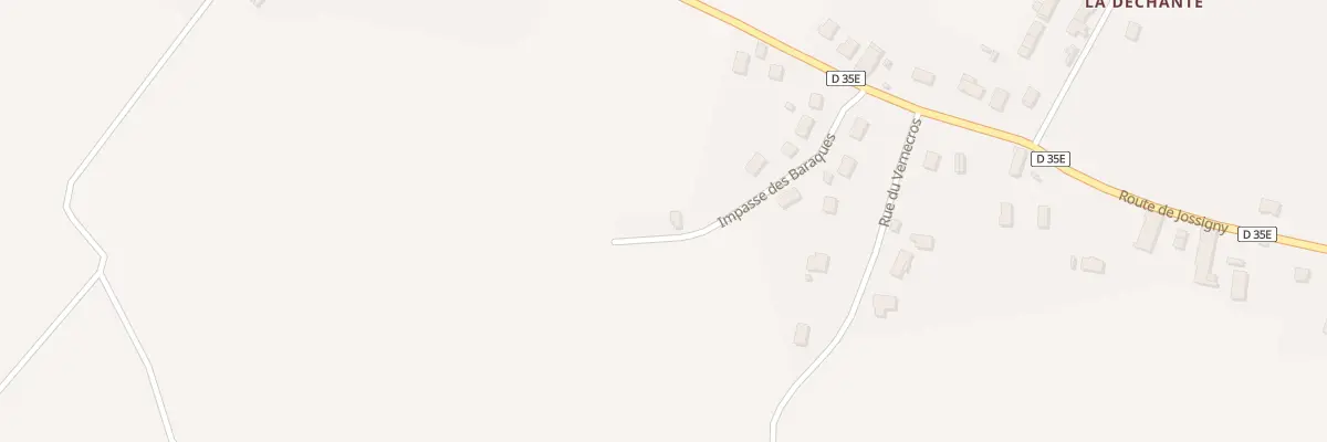 Plan du 6 Imp des Baraques à Labergement-lès-Seurre