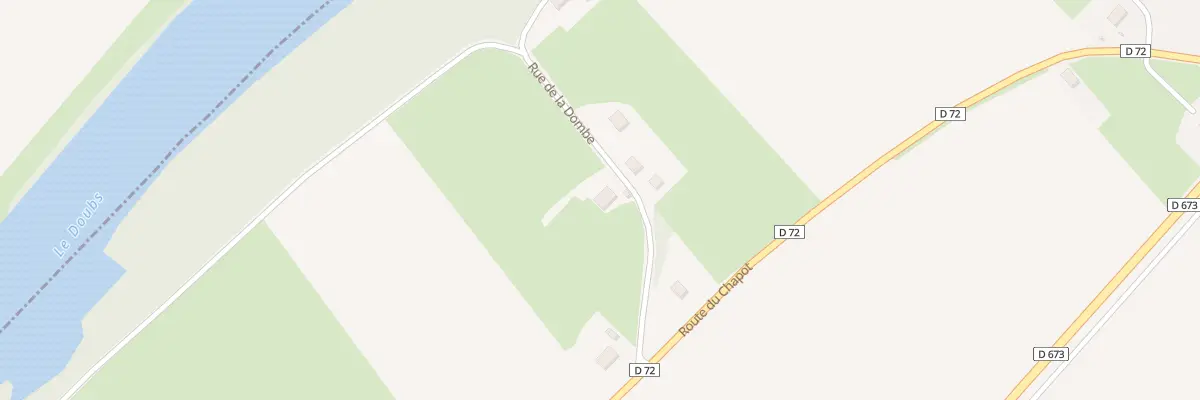 Plan du 1 Rue de la Dombe à Sermesse