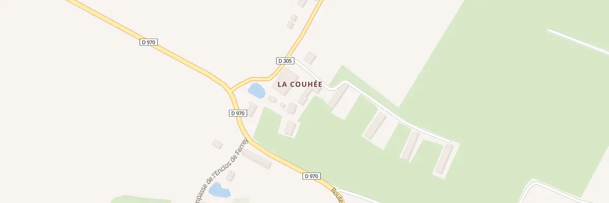 Plan du 27 Rue de la Couhee à Saint-Didier-en-Bresse