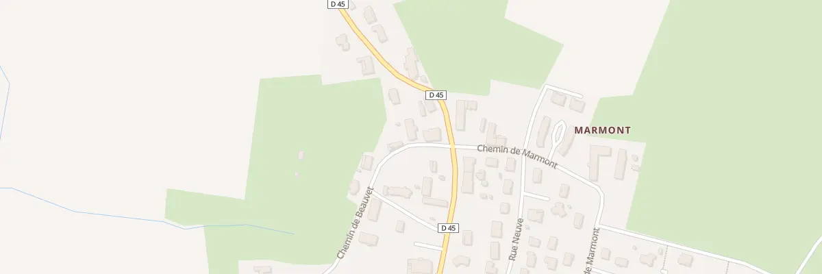 Plan du 44A Che de Beauvet à Vandeins