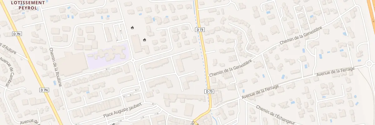 Plan du 341B Le Parc à Sénas