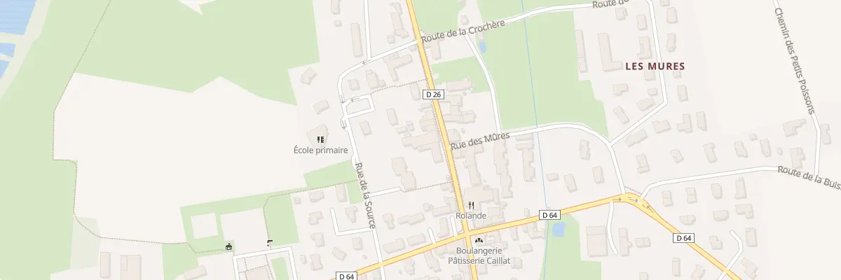 Plan du 121 Rte de la Bresse à Condeissiat
