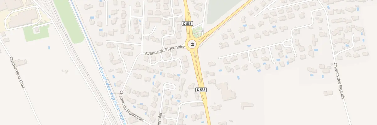 Plan du 9001 Les Sigauds à Sénas