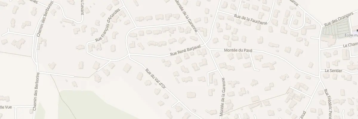 Plan du 85 Rue René Barjavel à Génissieux