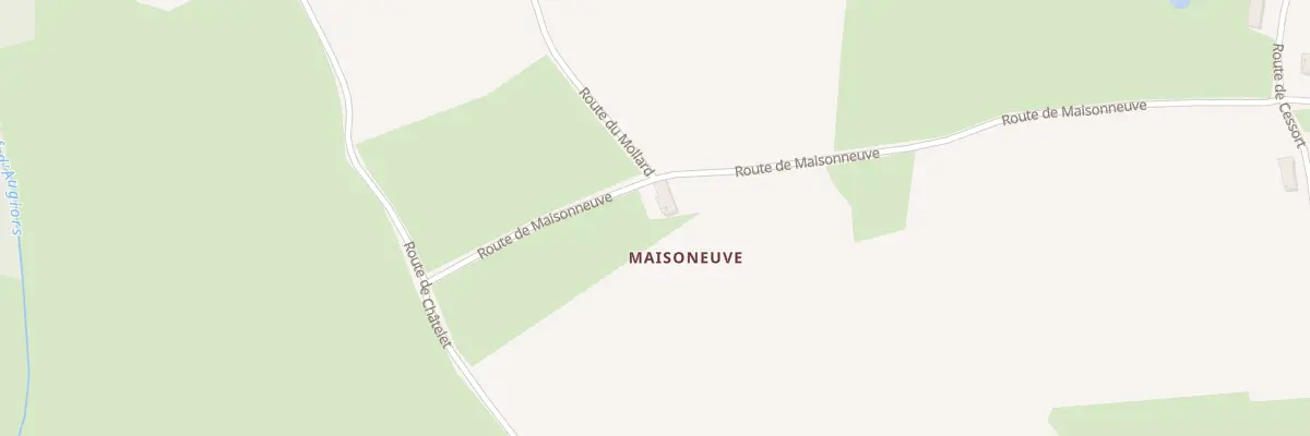 Plan du 184 Rte de Maisonneuve à Saint-Jean-sur-Reyssouze